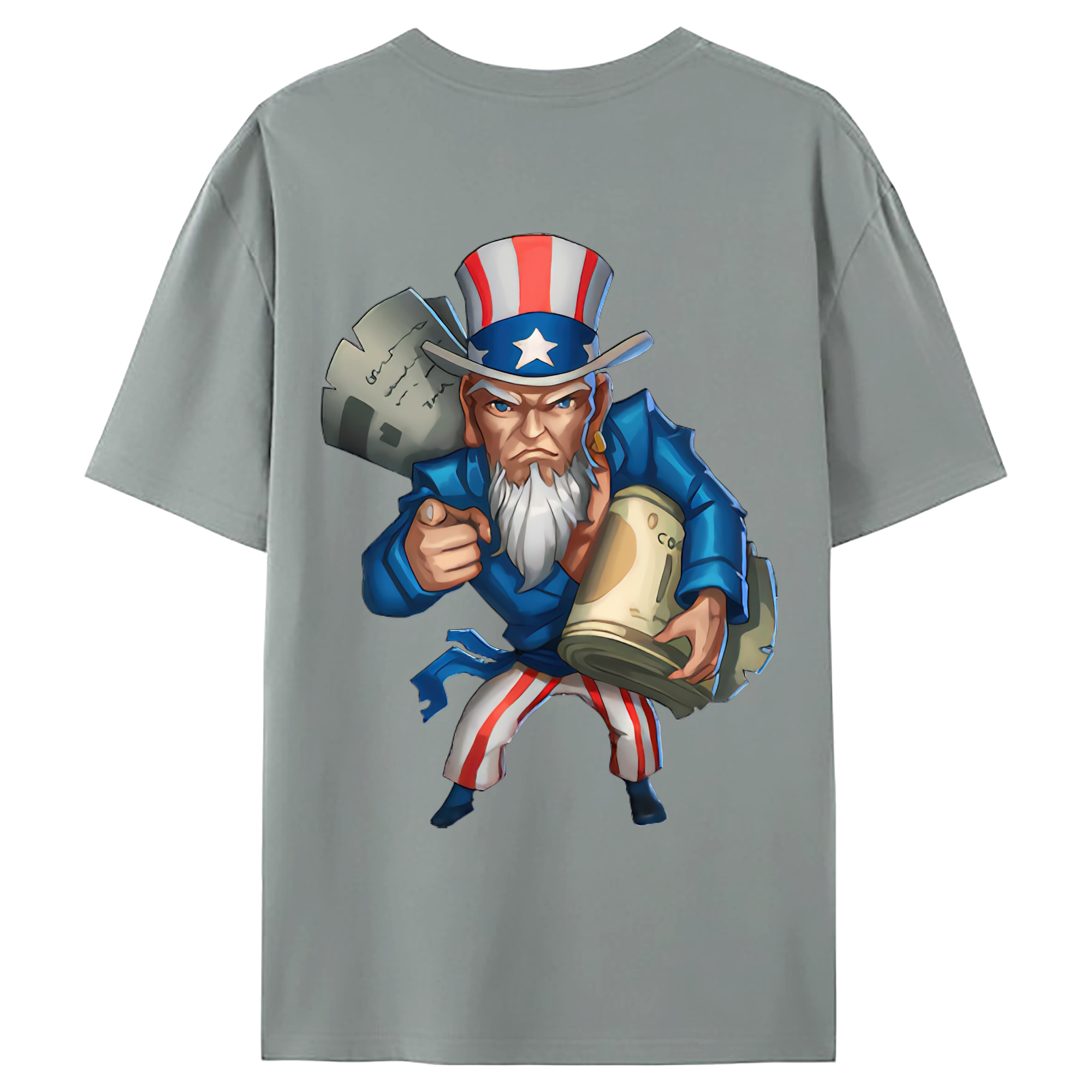 （画像用） リーグ・オブ・レジェンド League of Legends LOL 綿100％ メンズ半袖Tシャツ（バックプリント） 通気性